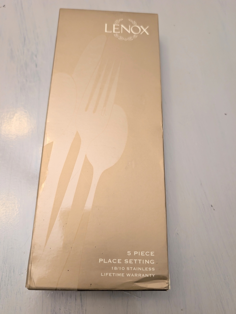 Lenox Opal Innocence Flatware Set NIB - Silver Finish